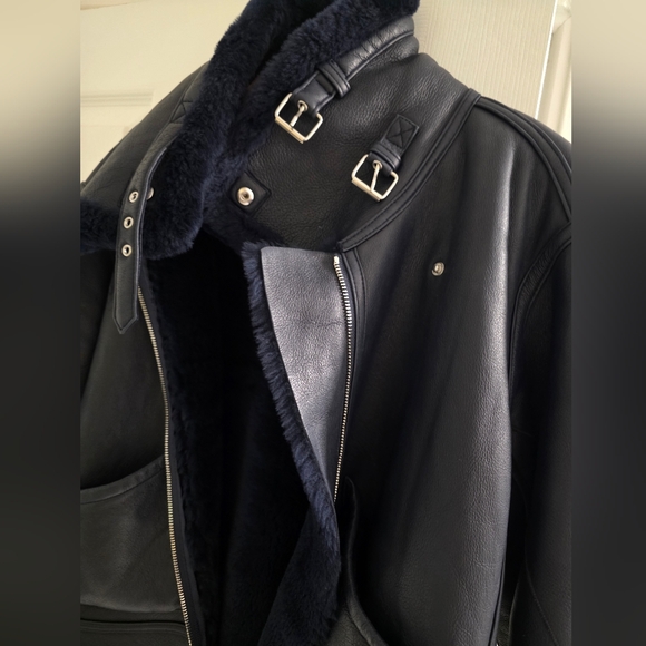 Club Monaco Diya Shearling Coat - Picture 6 of 16